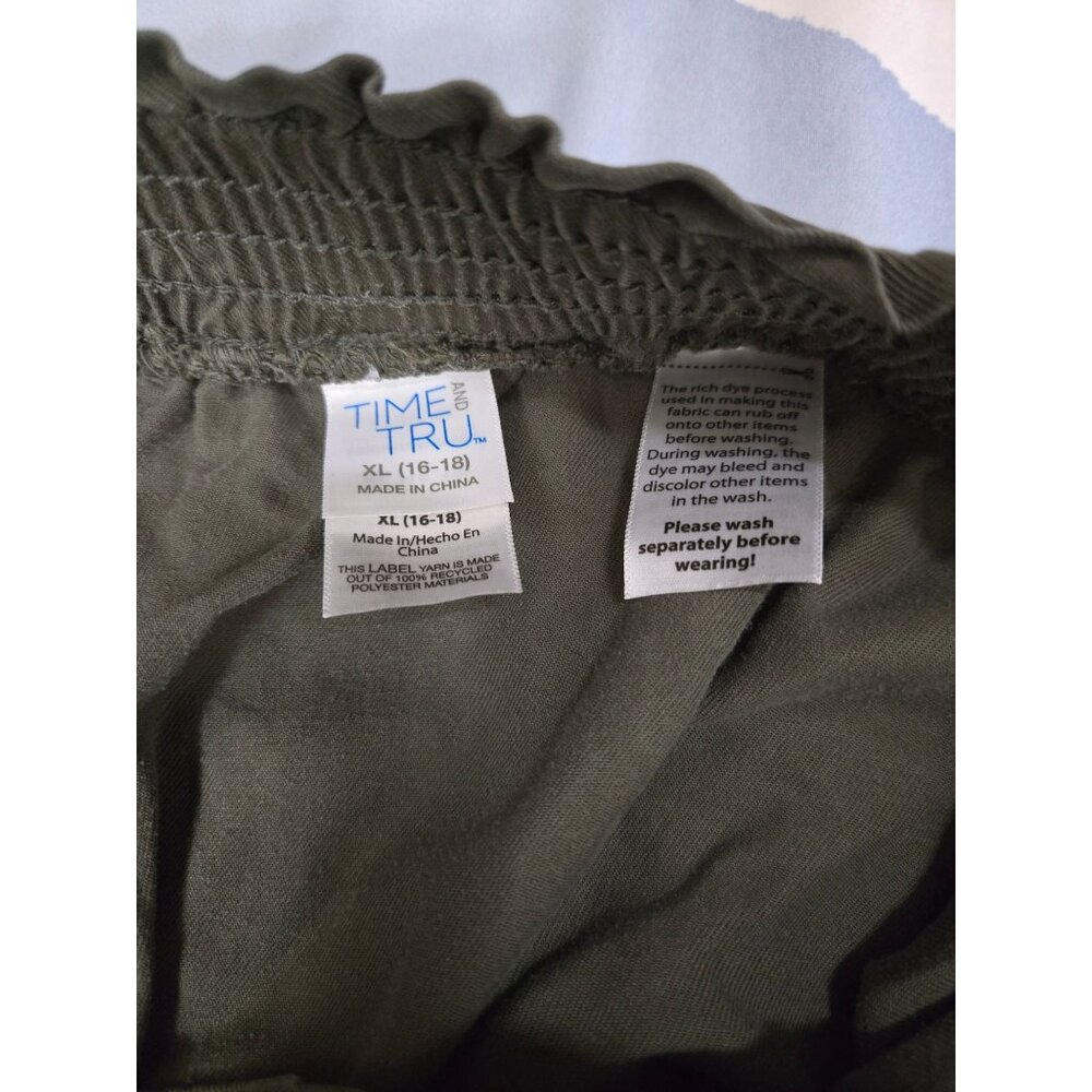 Women's High Rise Jogger Pants Size XL (16-18) NWT - Time and Tru - Picture 7 of 7